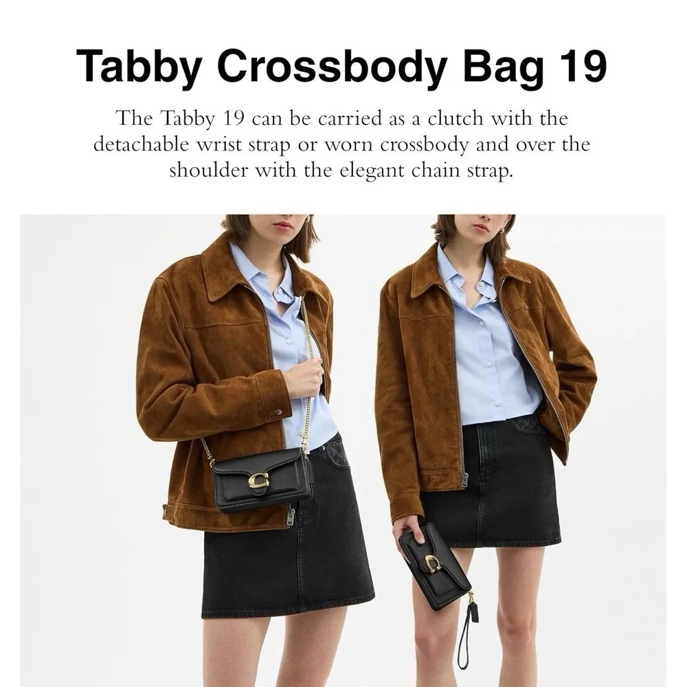 Coach tabby chain